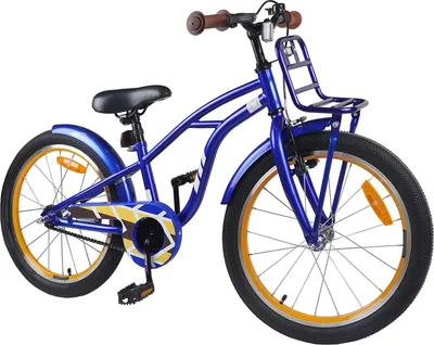 Produktbild von vidaXL Kinderfahrrad 22 Zoll für 7-12 Jahre alt Dunkelblau