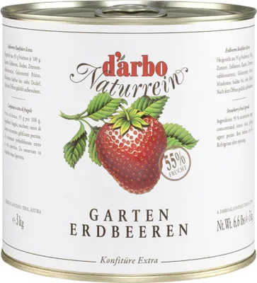 Immagine prodotto di Darbo Naturrein Marmellata di fragole Extra fruttata 3000 g