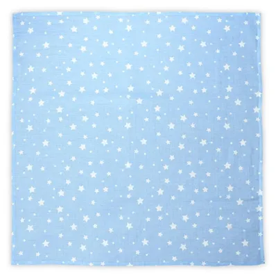 Produktbild von Lorelli Wickeldecke, Babydecke Musselin Baumwolle, Größe 80 x 80 cm, ab Geburt