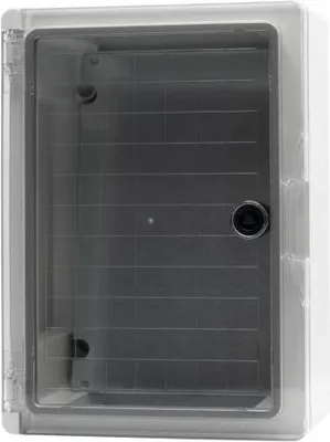 Obrázek produktu pro Plastové pouzdro 500 × 700 × 250, IP65, průhledné dvířka