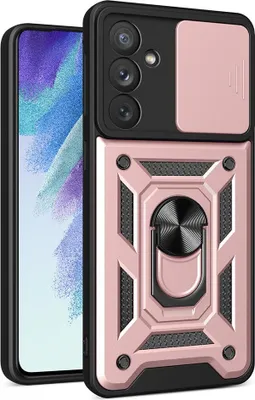 Image de Coque Hybrid Armor Camshield Rose pour Samsung Galaxy A54 - Protection et Style KP24907