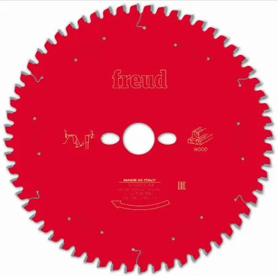 Image de Lame pour scie circulaire portative FREUD - Ø250 2,4/1,8 AL30 Z60 BA -5° - F03FS09754 -FR23W002M