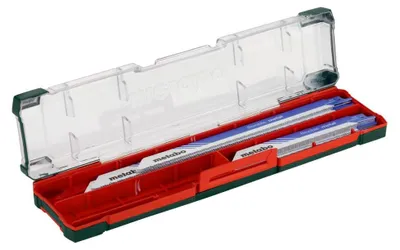 Produktbild von Metabo Säbelsägeblatt-Set (für Metall, 20-Teilig, in Aufbewahrungsbox) 628534000