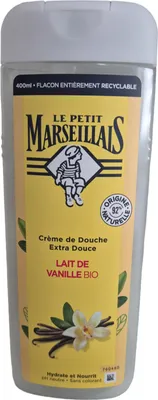 Produktbild von Le Petit Marseillais Douchecrème - 400 ml - Biologische vanillemelk