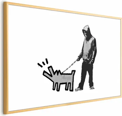 Produktbild von Posterpapier Poster - Dog Art 60x40 cm Streetart h-C-0148-ao-a