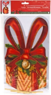 Produktbild von Transparente CPP Geschenkbeutel 180x300mm – 4er Set Klarsichtbeutel für kreative Verpackungen