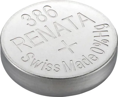 Produktbild von RENATA Knopfzelle 386, 130mAh, Silberoxid
