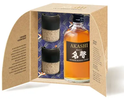 Produktbild von Akashi Meisei - Japanese Blended Whisky - Geschenkset
