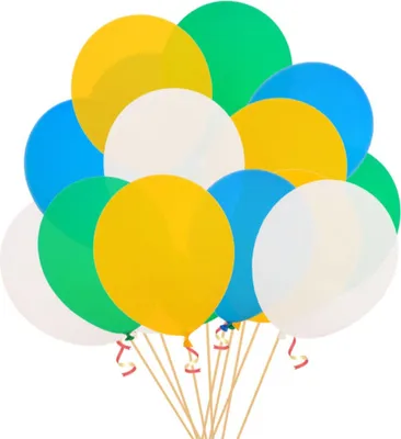 Produktbild von Oblique Unique Luftballon Set 20Stk Geburtstag Feier Party Hochzeit JGA Ballons bunt