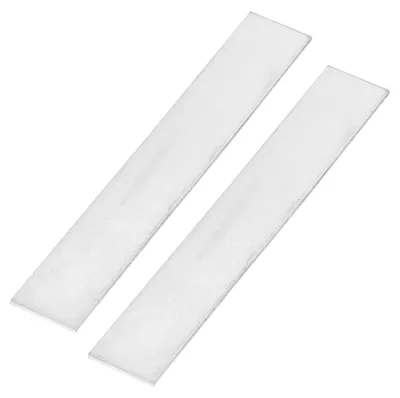 Zinkplatten 2er-Pack 99,995 % rein 2x25x150 mm