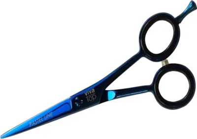 Obrázek produktu pro Modré kadeřnické nůžky Pastel Line 5,5"