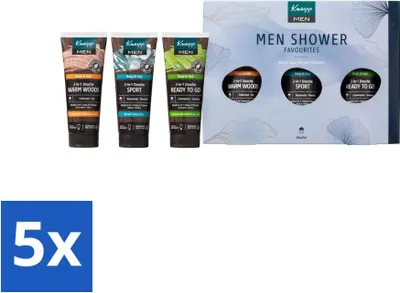 Produktbild von Kneipp - Men Duschfavoriten Geschenkset - Vorteilspack - 5 Stücke