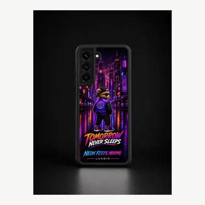 Productafbeelding van Samsung S21 hoesje, telefoonhoesje, beschermhoesje, case met nachtlevenmotief – LUNØIR ©