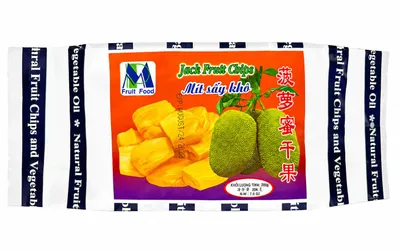 Produktbild von MINH PHAT Fruit Food Getrocknete Jackfrucht Chips 200g | Dried Jackfruit Chip