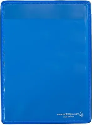 Produktbild von DJOIS Kennzeichnungshülle 166001 A4 hoch PVC bl 10 St./Pack.