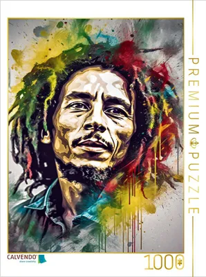 Produktbild von CALVENDO Puzzle Bob Marley | 1000 Teile Lege-Größe 64x48cm Foto-Puzzle für glückliche Stunden