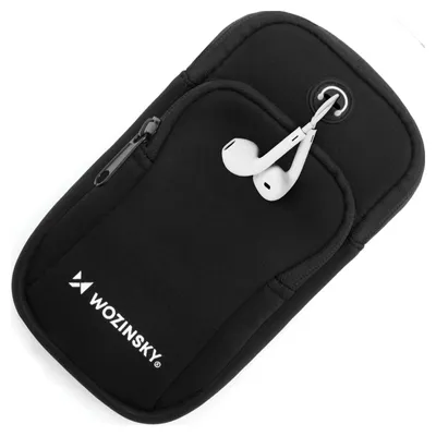 Image de Wozinsky Running Phone Armband Noir (Wabbk1)