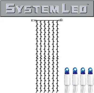 Zdjęcie produktu dla Star Trading 466-59-14, 204 lamp(y), LED, Niebieski, 120°, 50000 h, Zewnętrzna