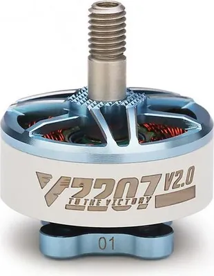 Produktbild von T-Motor V2207 V2 2550KV Blau Weiß FPV Motor