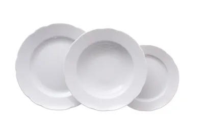 Obrázok produktu pre Thun 1794 Súprava tanierov, biela, český porcelán, Rose, Thun, 18 ks