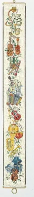 Image de Eva Rosenstand set point de croix "musique", motif à compter, 14x120cm