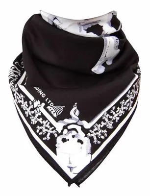 Produktbild von Bandana Halstuch Schädel mit Knochen, Bandana Headscarf Scarf Skull and Bones, Bandana pañuelo bufanda Calavera Con pañuelo