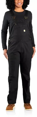 Produktbild von Carhartt Damen Latzhose relaxed fit denim bib Schwarz L