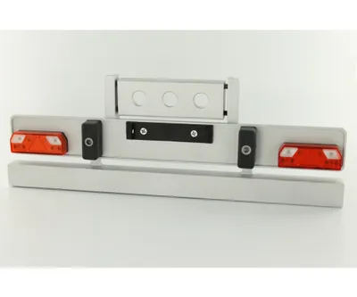 Produktbild von Euro-Stoßstange 1:14 Aluminium für TAM-Kühlauflieger Modellbau