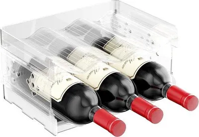 Produktbild von Stapelbare Weinregale für 6 Flaschen, Küche, Wohnzimmer