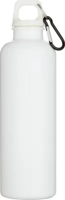 Imagen del producto de Floso - Botella de agua "Oregon", plástico reciclado, mosquetón, 750 ml, modelo PF4957 (talla única) (blanca)
