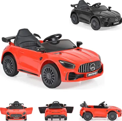 Produktbild von Moni Kinder Elektroauto Mercedes AMG GTR EVA-Reifen, Musikeffekte, Fernbedienung rot