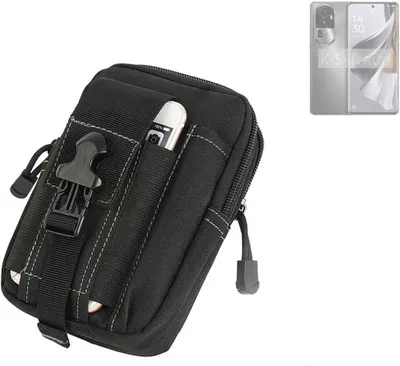 Produktbild von K-S-Trade Gürtel Tasche kompatibel mit Oppo Reno10 Pro+ Gürteltasche Holster Schutz Hülle Handy Hülle Smartphone outdoor Handy-Hülle schwarz