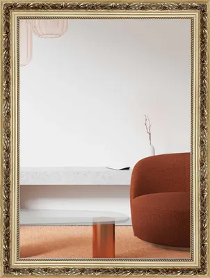 Produktbild von nielsen HOME Wandspiegel Francesca, Gold, Holz, ca. 50x70 cm