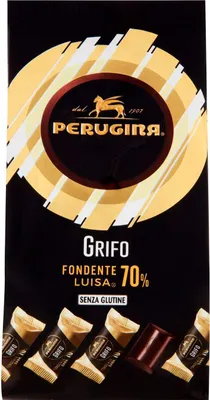 Produktbild von 6x Grifo Perugina Fondente Luisa Extra 70% dunkle italian Schokolade kakao 200g