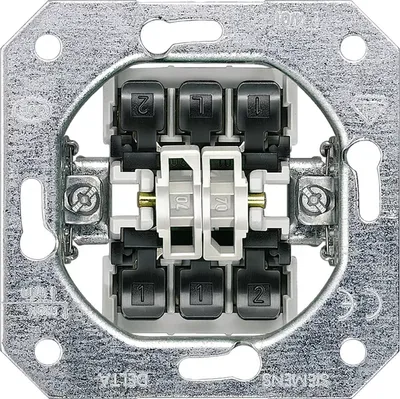 Zdjęcie produktu dla Siemens 5TA2118-0KK, Przyciskany przełącznik, Metal, Wielobarwny, IP20, Szyna DIN, 10 A