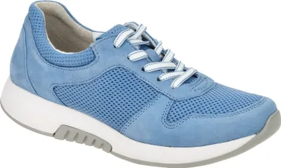Image de Gabor ROLLINGSOFT Chaussures à lacets confortables pour femmes - bleu Loisirs NEUF