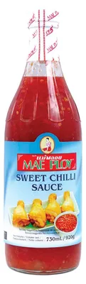 Obrázok produktu pre Mae Ploy sladká chilli omáčka 730 g – autentický, všestranný ázijský dip a omáčka na varenie