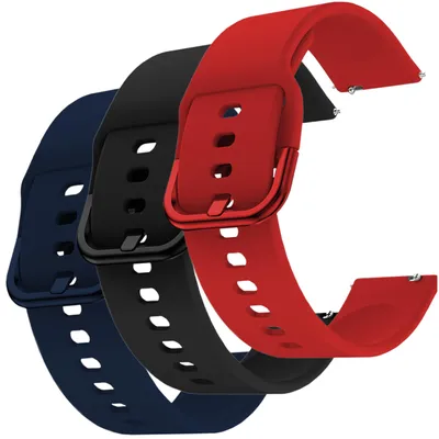 Zdjęcie produktu dla Zestaw: 3x pasek ChronSmarta do smartwatch'a Samsung Galaxy Watch 4 5 6 7 40mm 42mm 46mm Classic Pro