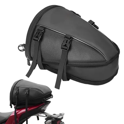 Produktbild von Wasserdichte und erweiterbare Motorradtasche mit Schultergurt