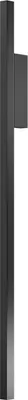 Produktbild von Wandlampe Aluminium LED 86 cm hoch mit Schalter Schwarz länglich Farbwechsel 3000-4000 K 520 lm Modern