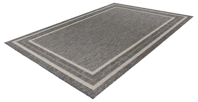 Produktbild von Teppich Nibru 325 Silber 60x110 cm – Pflegeleicht & Indoor & Outdoor