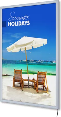 Produktbild von Showdown Displays LED-Leuchtrahmen Economy DIN A1