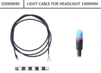 Immagine prodotto di Cavo luce Bosch per proiettore 2022, 1400 mm, per Smart System