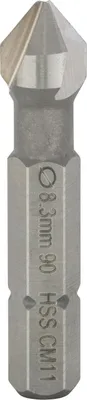 Zdjęcie produktu dla Pogłębiacz stożkowy 8,3 mm, M 4, 31 mm, 1/4