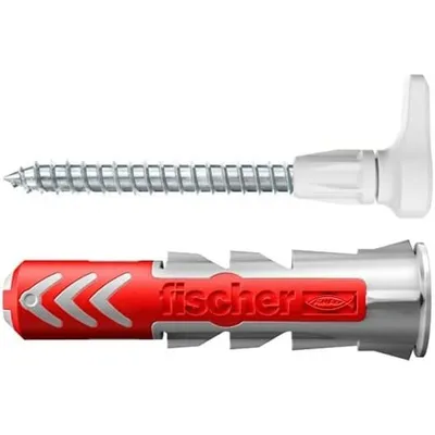 Produktbild von Fischer 557918, Schrauben- & Dübelsatz, Pozidriv, PZ3, 50 mm, 1 cm, 7 cm