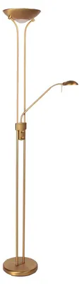 Zdjęcie produktu dla Mexlite - lampa stojąca - Curtis - brąz - metal - lampa do czytania - LED - 4605BR