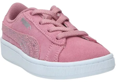 Produktbild von Puma - Kinder Sneaker "Vikky", Ökologisches Leder PP2089 (22 EU) (Pink)