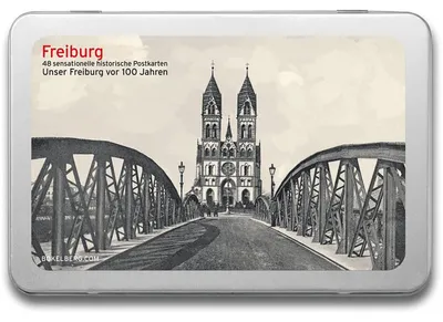 Zdjęcie produktu dla Freiburg 48 sensationelle historische Postkarten: Unser Freibung vor 100 Jahren