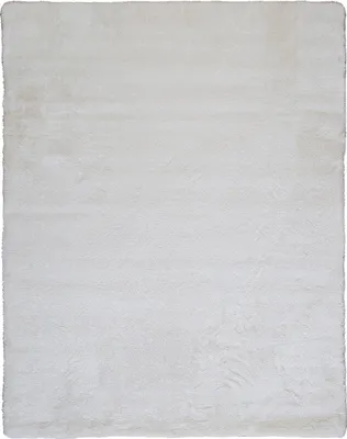 Zdjęcie produktu dla Biały bardzo miękki dywan shag 120x160