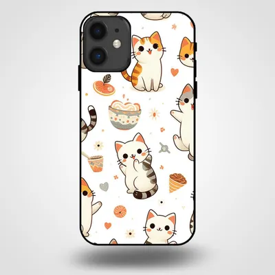 Obrázok produktu pre Smartphonica Puzdro na telefón pre iPhone 11 s potlačou mačky - Zadný kryt z TPU s mačkami